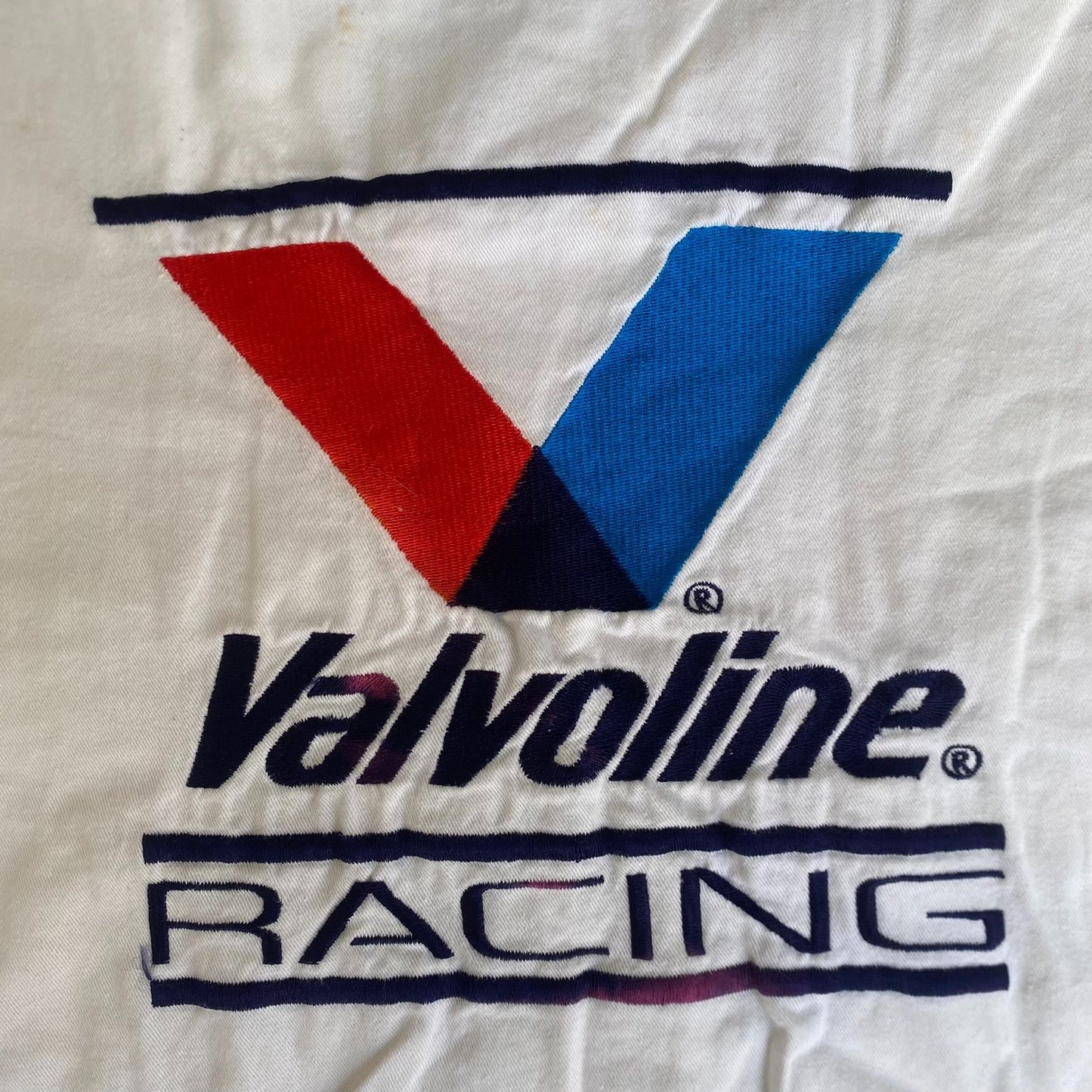 Vintage 90s Valvoline Cummins Racing Jacket NASCAR Bomber