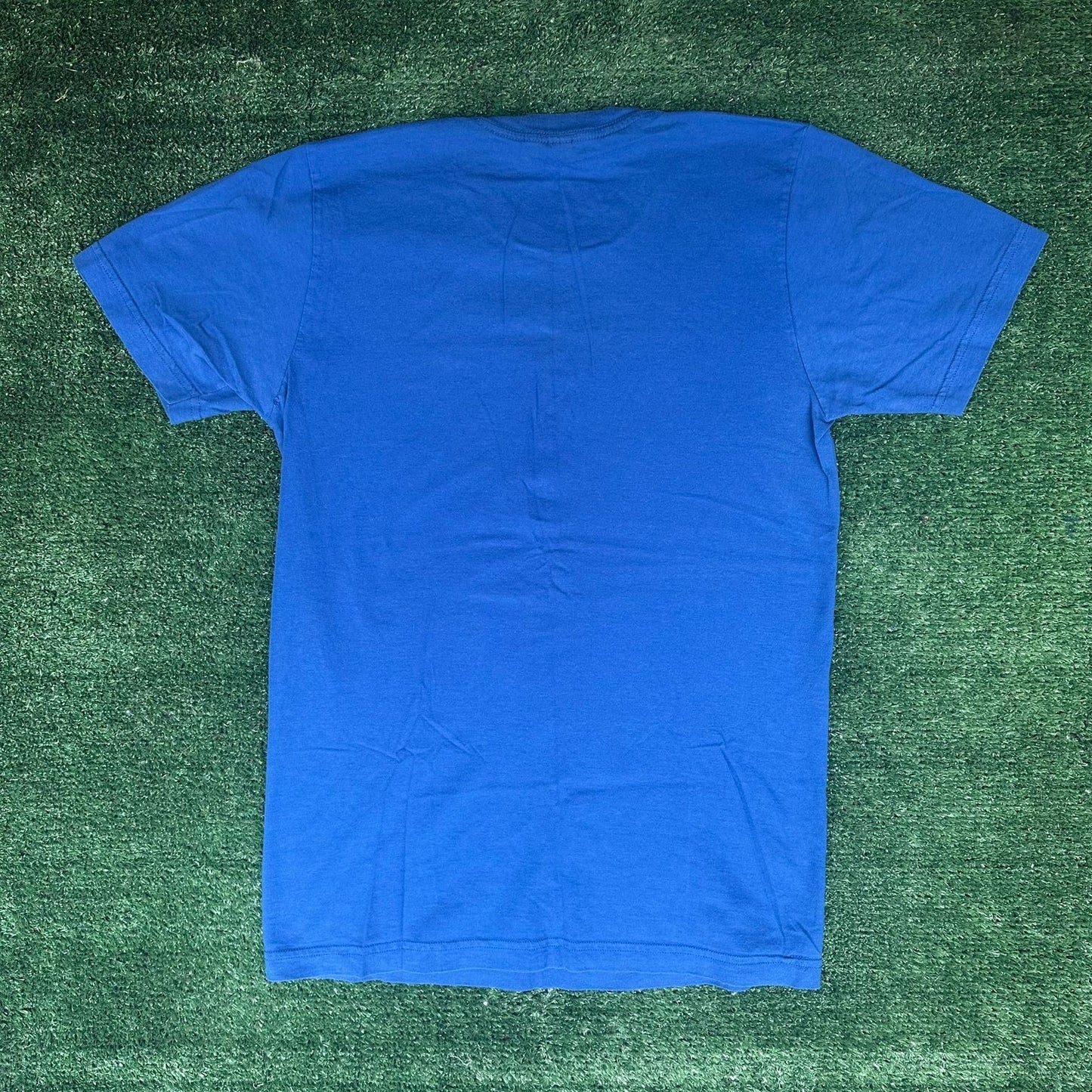 Vintage Y2K Apple Store Genius Quote T-Shirt Blue S Not All Heroes Wear Capes