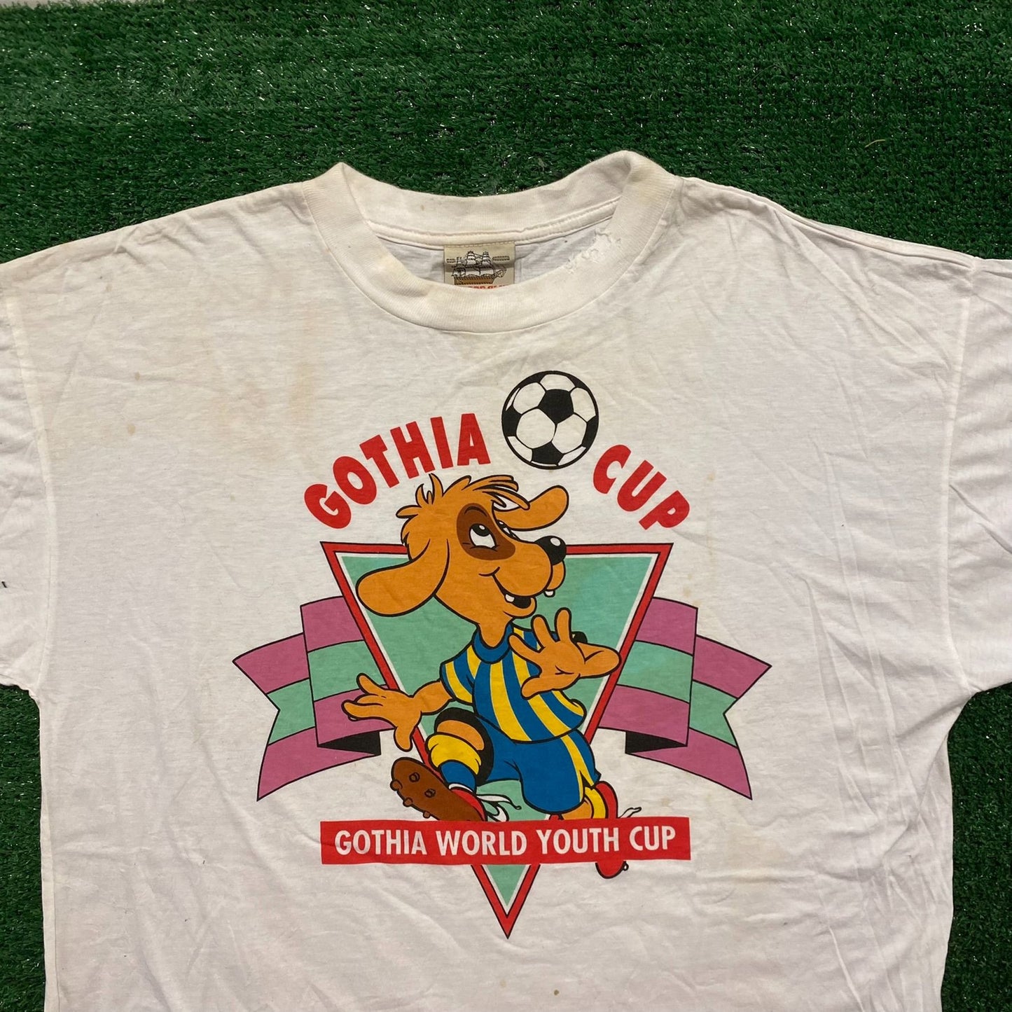 Gothia Cup Youth Soccer Vintage 90s Sports T-Shirt