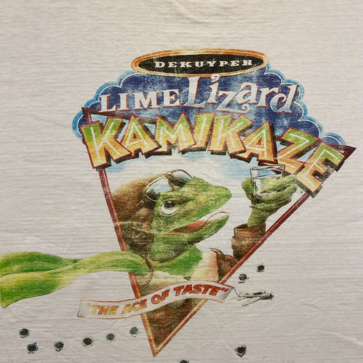 Vintage 90s Essential Kamikaze Lizard Single Stitch T-Shirt