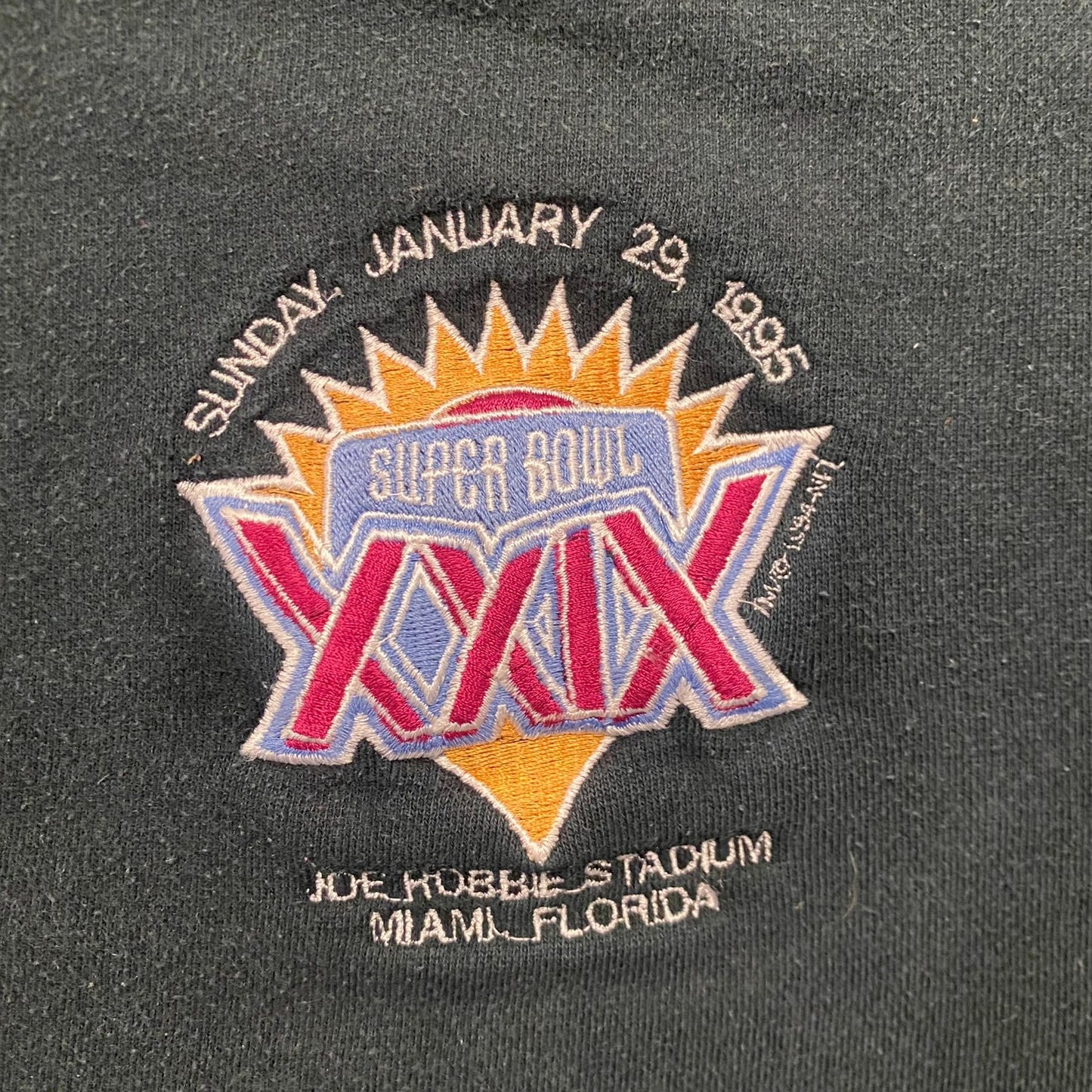 Vintage 90s Starter NFL Super Bowl XXIX Crewneck Sweatshirt