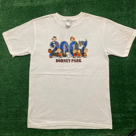 Vintage Y2K Peanuts Charlie Brown Comic Cartoon T-Shirt