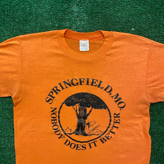 Vintage 70s 80s Essential Springfield Missouri Single Stitch T-Shirt