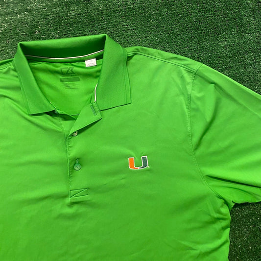 Miami Hurricanes College Sports Performance Polo Shirt