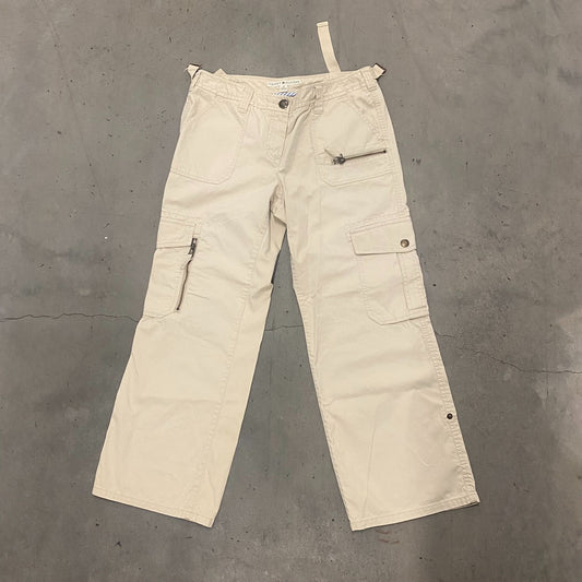 Vintage Y2K Baggy Essential Tonal Workwear Cargo Pants