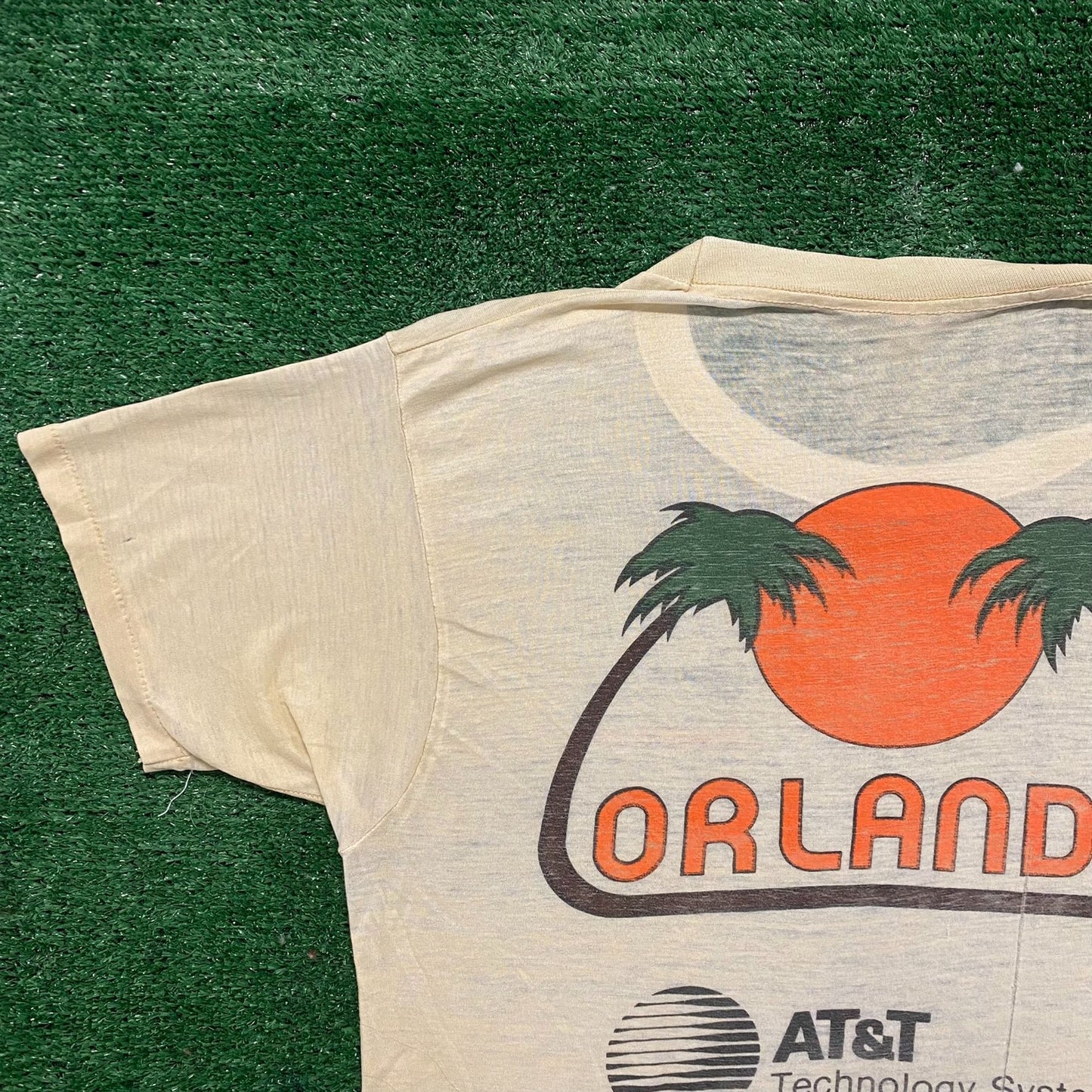 Vintage 80s AT&T Orlando Shirt Single Stitch Telephone Tee