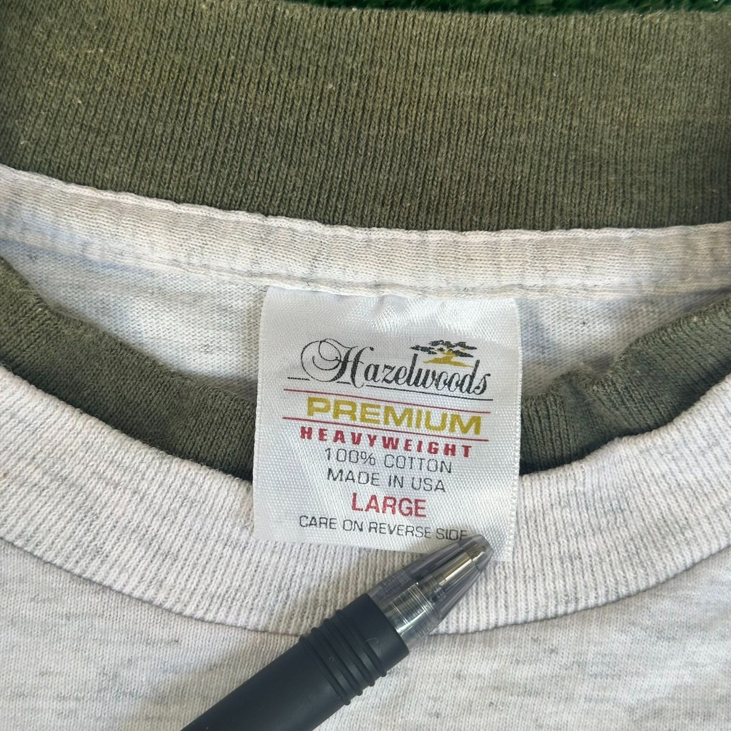 Vintage 90s Sailboat Seagull T-Shirt Gray L Single Stitch Nautical Coastal 1994
