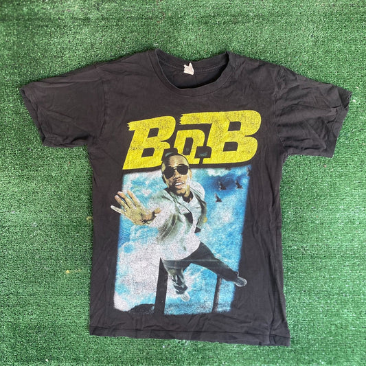 Vintage Y2K B.O.B Rapper Shirt Hip Hop Pop Music Band Tee