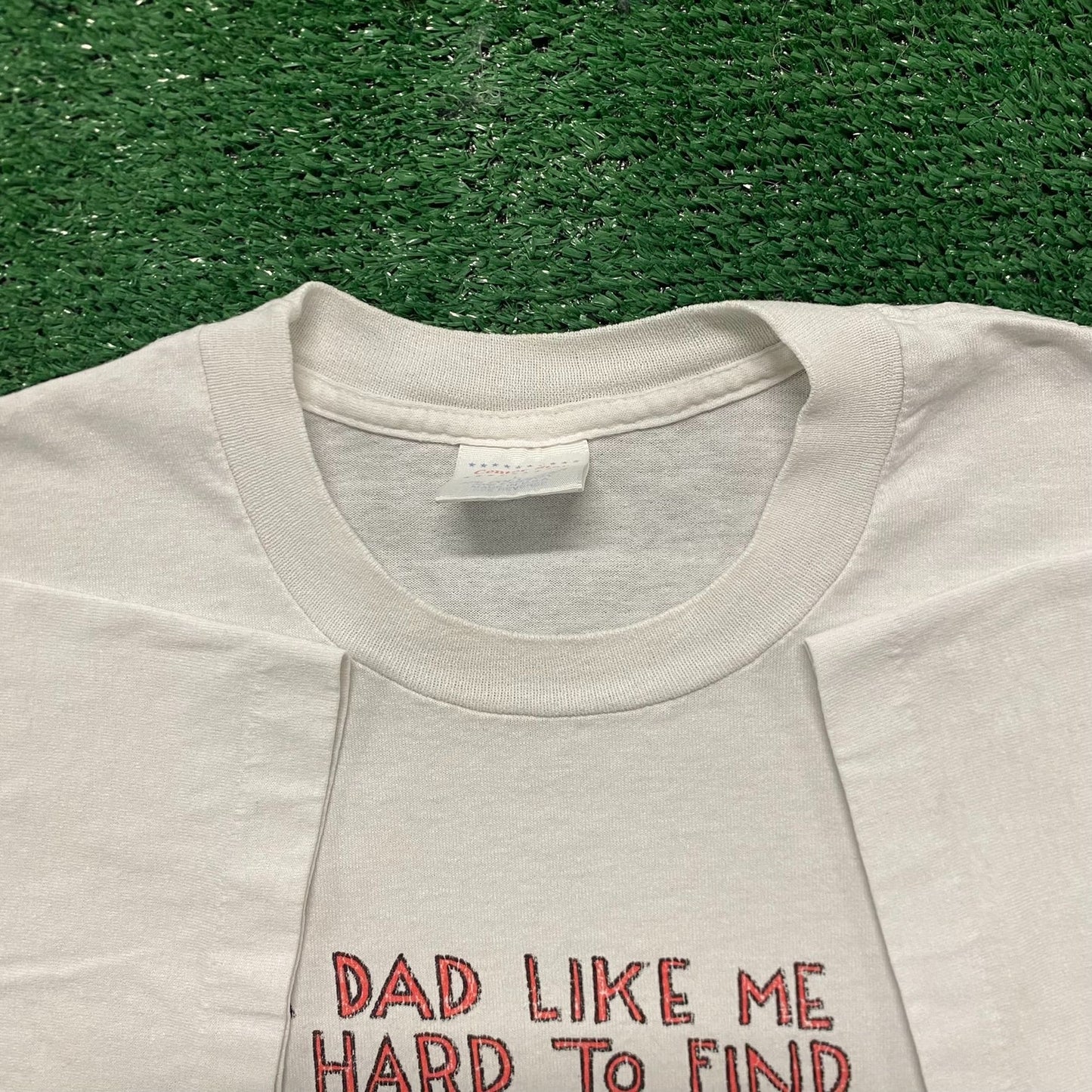 Vintage 80s Dad Comic Single Stitch Hallmark Funny Humor Tee