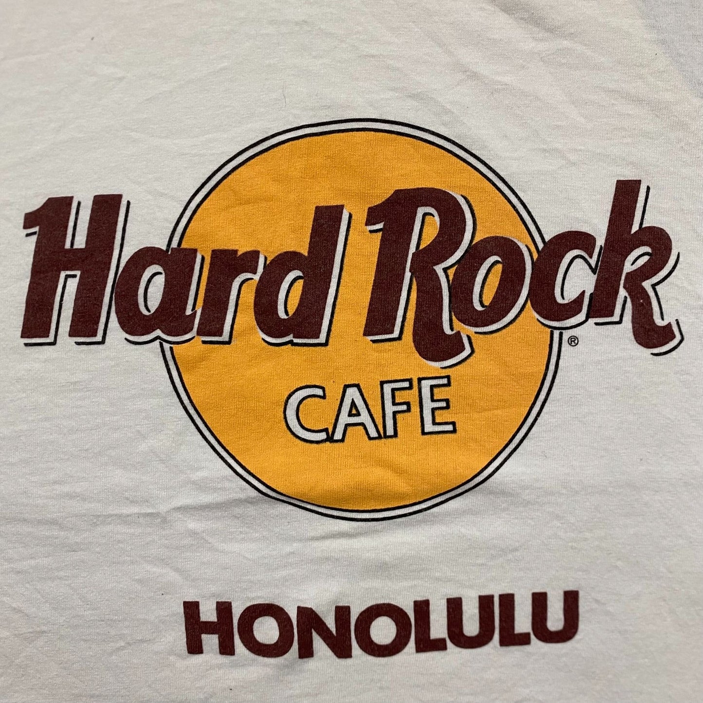 Vintage 90s Hard Rock Honolulu Hawaii Single Stitch Tank