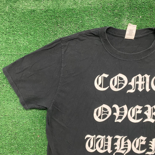 Lil Peep Album Shirt Come Over When You're Sober Emo Tee