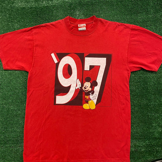 Vintage 90s Mickey Mouse Essential Disney Cartoon T-Shirt