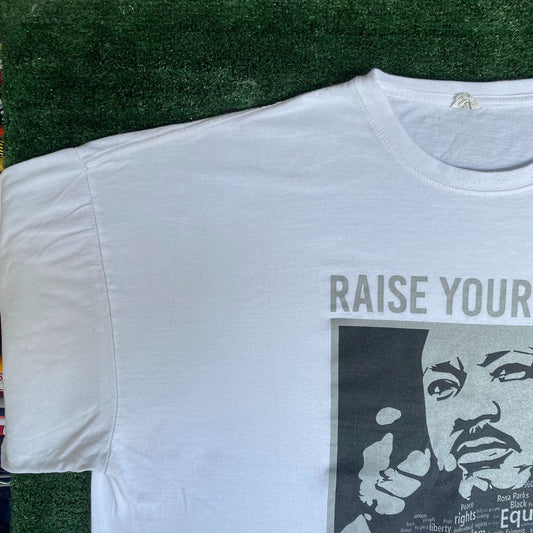 Vintage Y2K Martin Luther King Shirt MLK Black History Tee