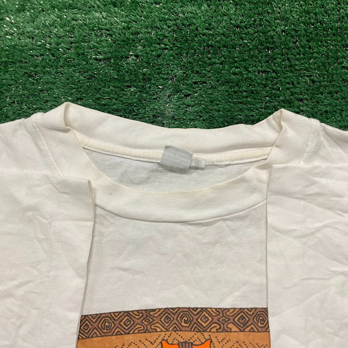 Vintage 90s Native Tribal Art Single Stitch Tourist T-Shirt