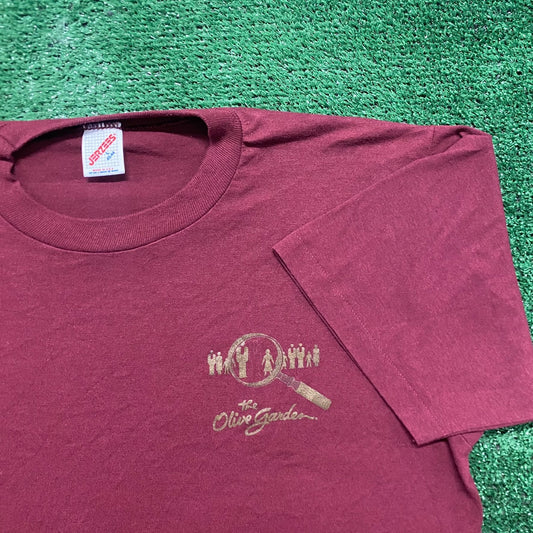 Vintage 80s Olive Garden Italian Restaurant Single Stitch Tee