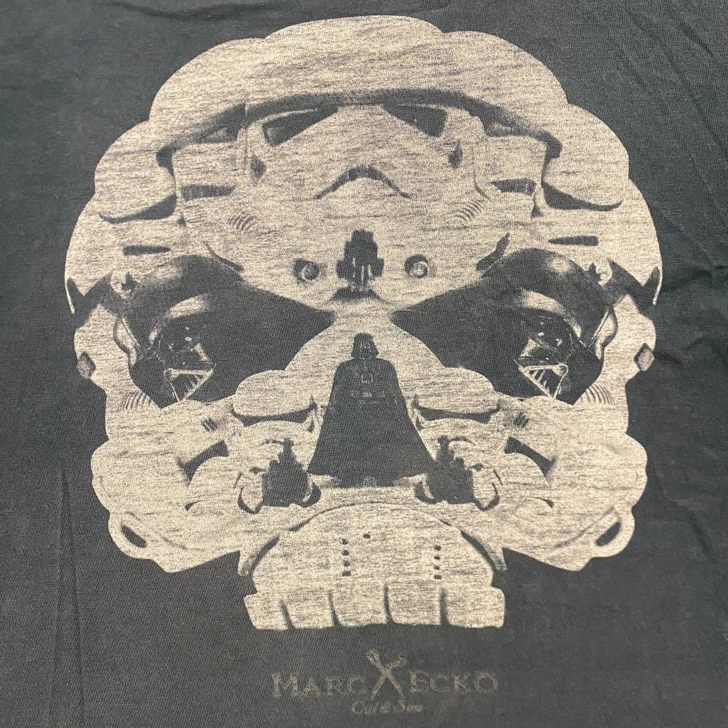 Vintage Y2K Star Wars Skull Shirt Single Stitch Vader Tee