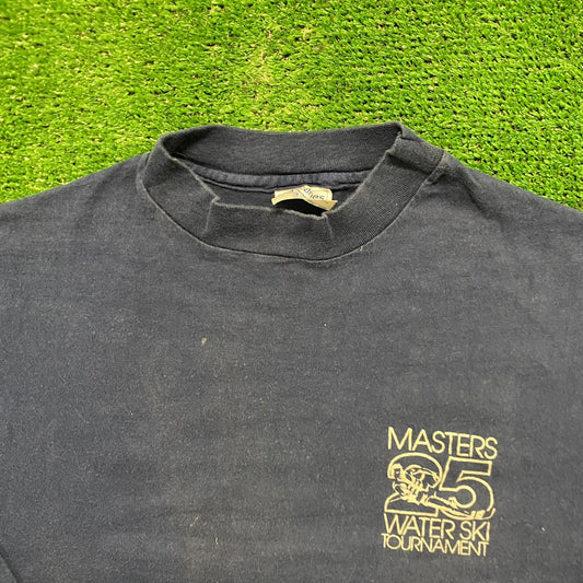 Masters Water Skiing Vintage 80s T-Shirt