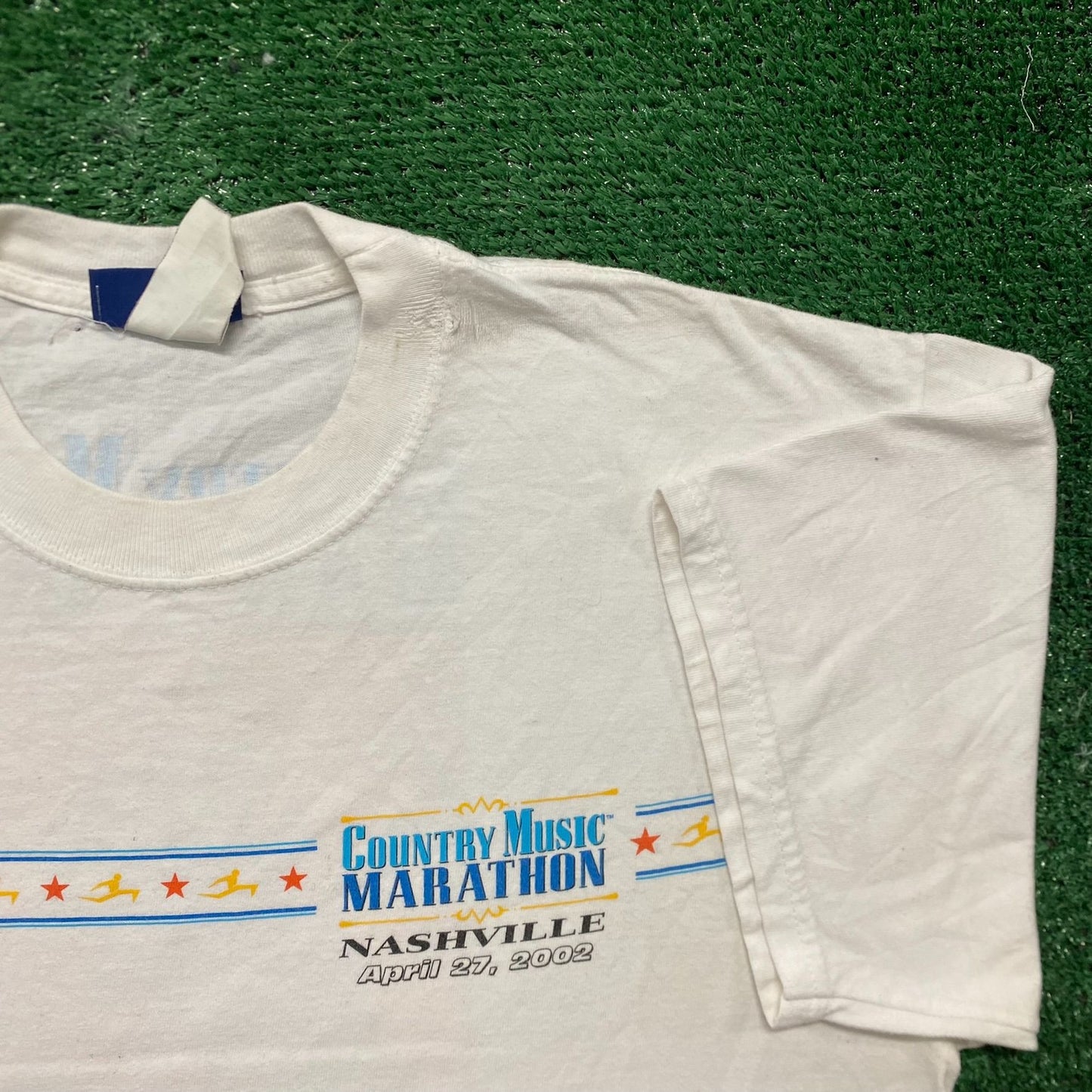 Vintage Y2K Nashville Country Music Marathon Souvenir Tee