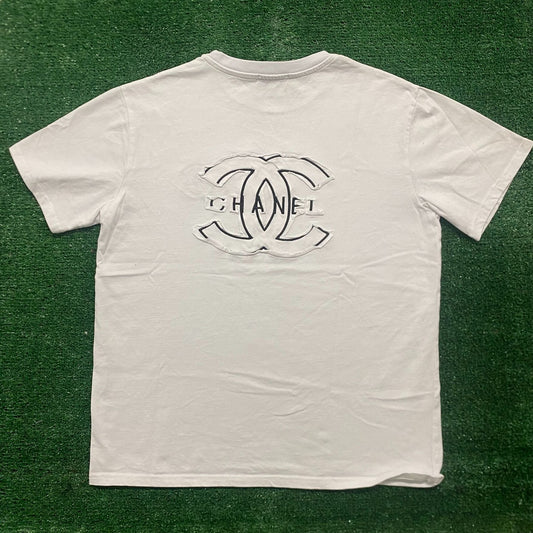 Vintage Y2K CC Monogram Essential Baggy Tee