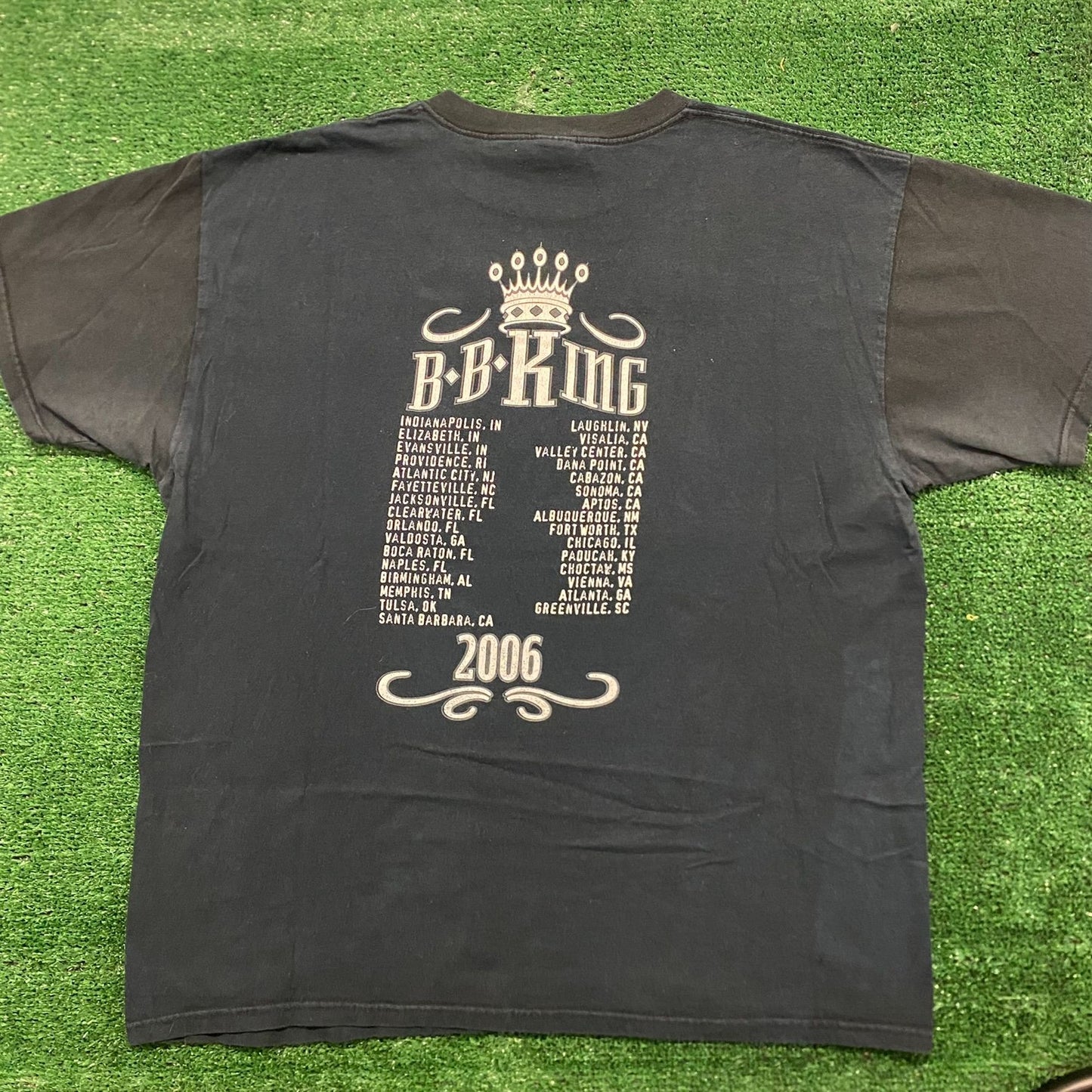 BB King Vintage Y2K Blues Rock Band T-Shirt