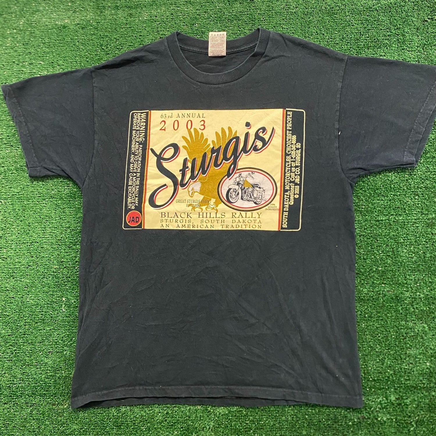 Sturgis Vintage Western Grunge Biker T-Shirt – Agent Thrift