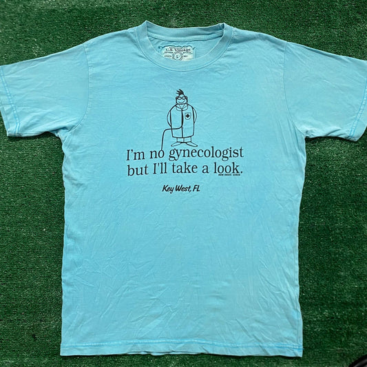 Vintage Key West Funny Quote Adult Sex Humor Tourist Tee