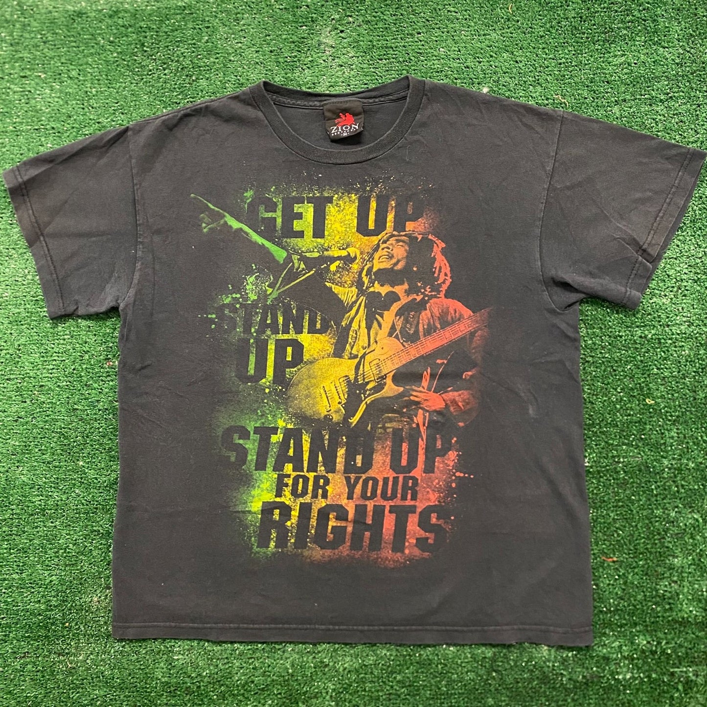 Bob Marley Stand Up Vintage Reggae Band T-Shirt
