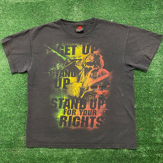 Bob Marley Stand Up Vintage Reggae Band T-Shirt