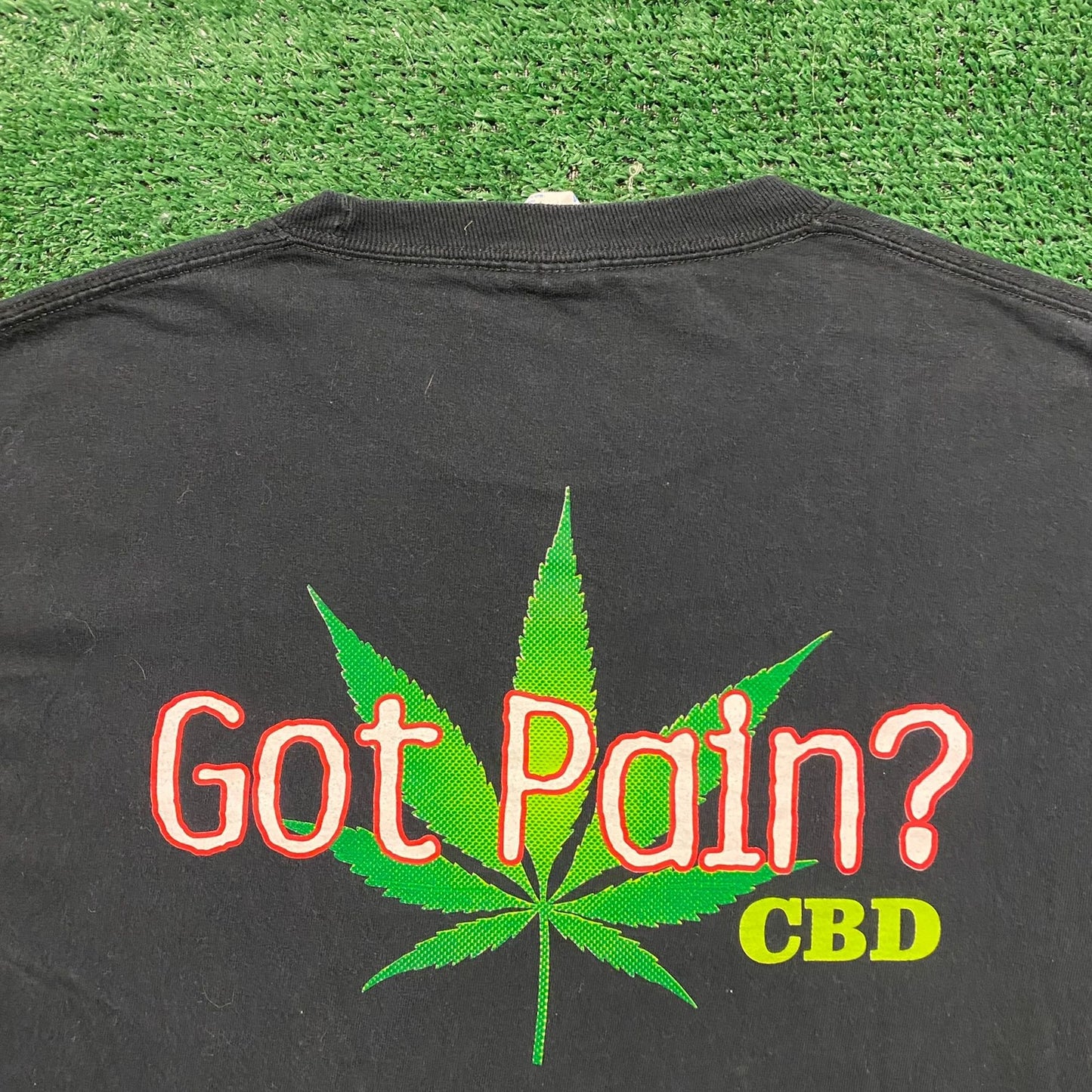 Got Pain CBD Weed Vintage 420 Stoner Shaman T-Shirt