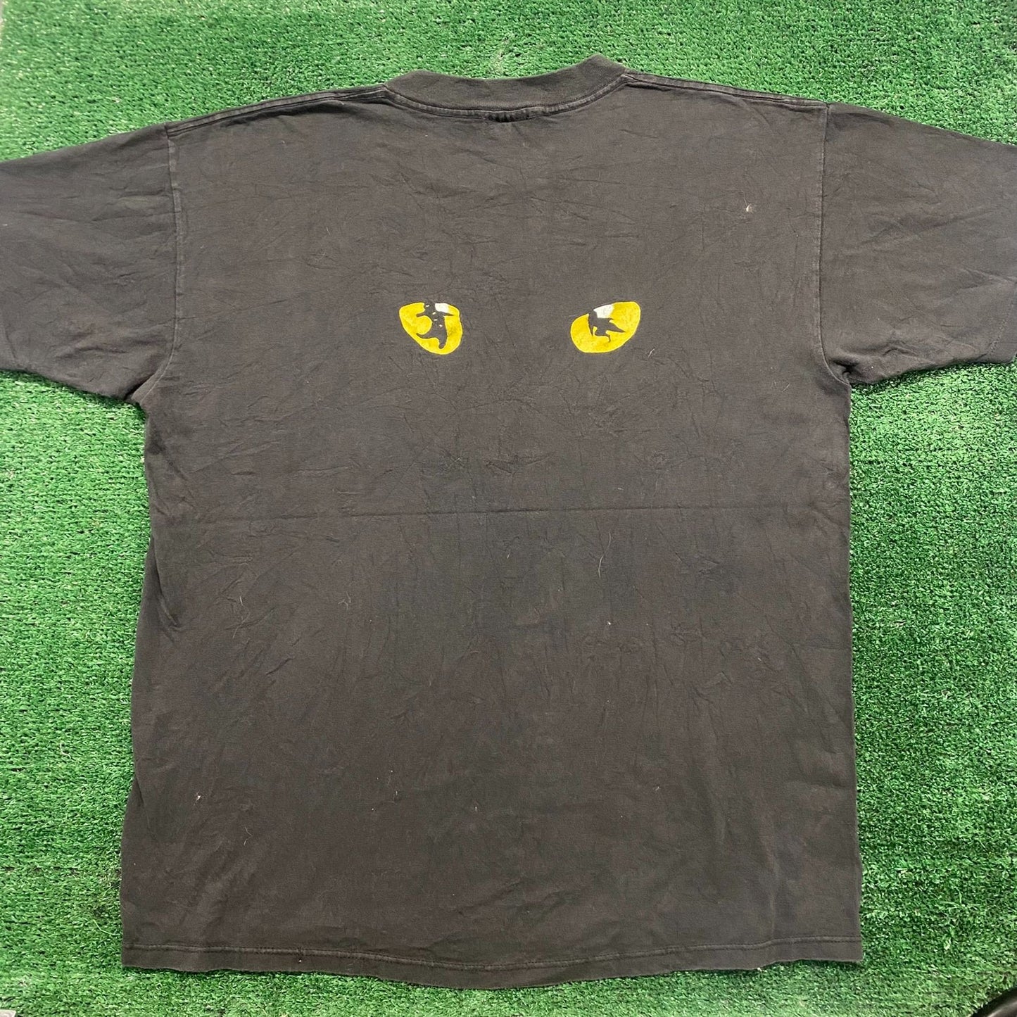 Vintage 80s CATS Musical Promo Sun Faded Single Stitch Tee