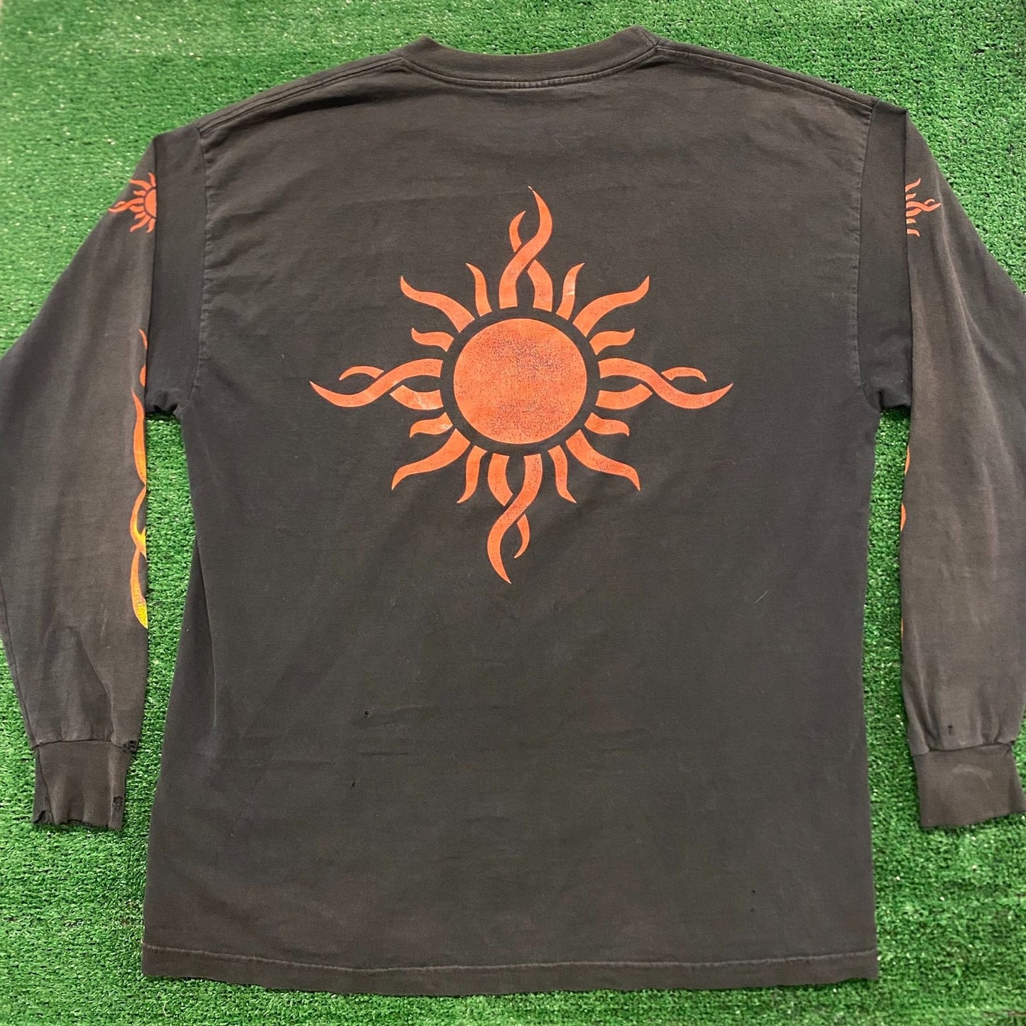 Godsmack Pentagram Sun Vintage Heavy Metal Band T-Shirt