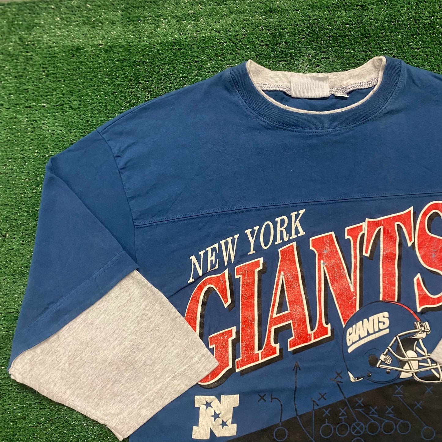 Vintage 90s New York Giants Football Essential Sports Tee