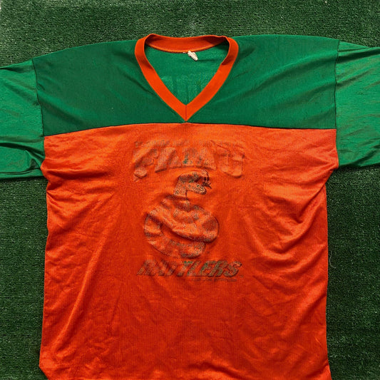 Vintage 90s FAMU Rattlers College Football Jersey HBCU Tee