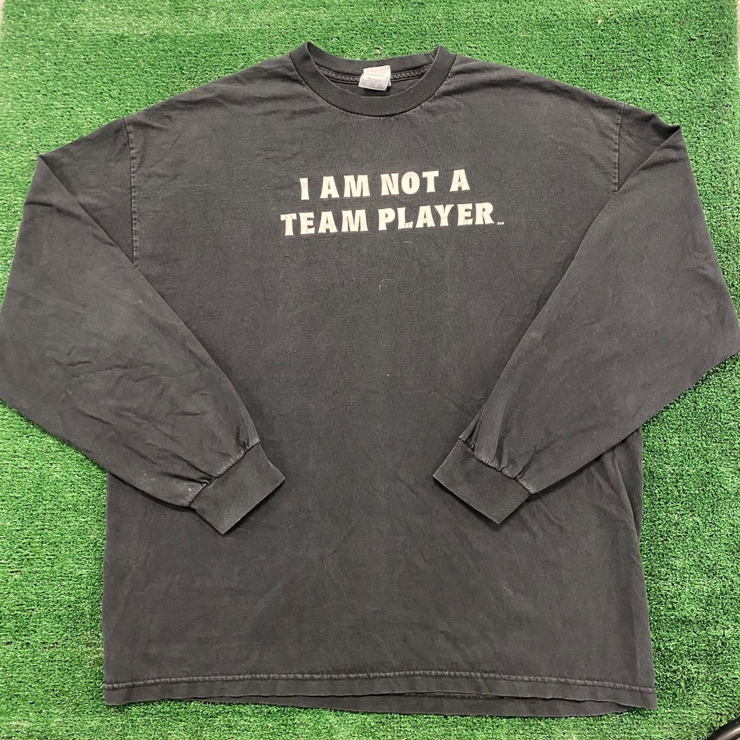 Not A Team Player Vintage Antisocial Humor T-Shirt