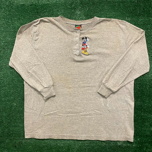 Vintage 80s Disney Cartoon Shirt Long Sleeve Single Stitch