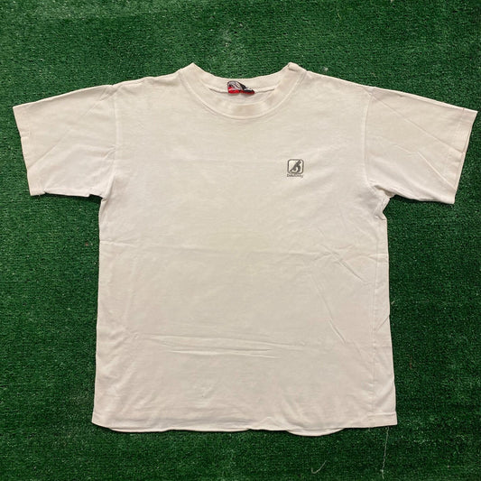 Bad Boy Bones Face Vintage 90s Skater Punk T-Shirt