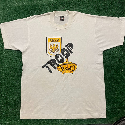 Vintage 80s Girl Scouts Troop Essential Single Stitch Tee