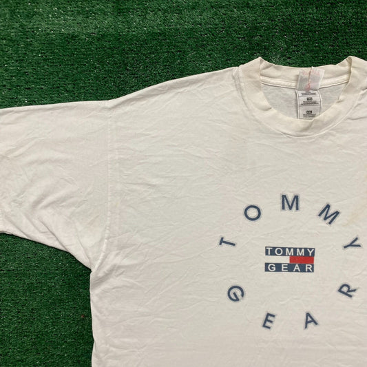 Vintage Baggy Essential Tommy Hilfiger Flag T-Shirt