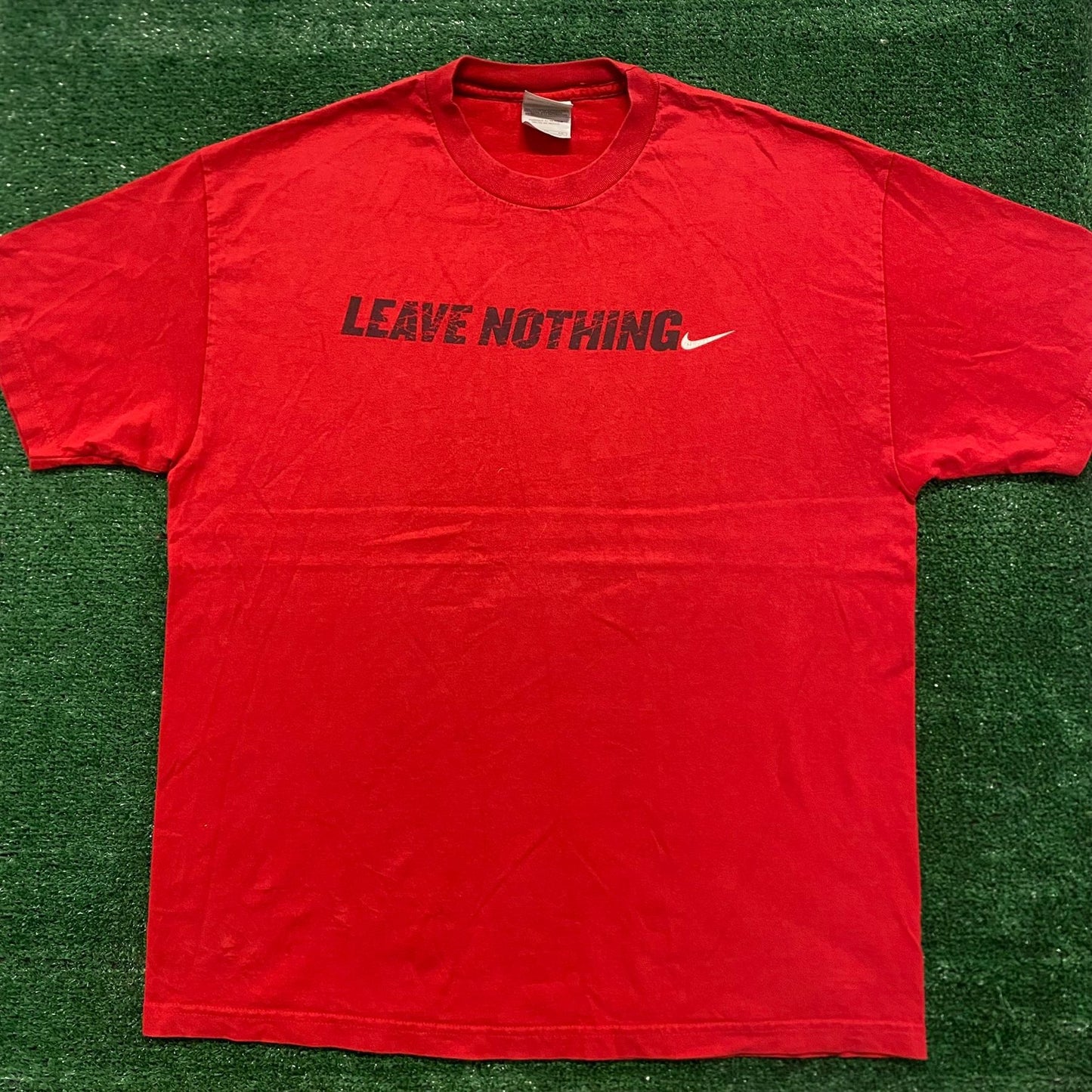 Vintage Y2K Essential Baggy Nike Swoosh Quote T-Shirt
