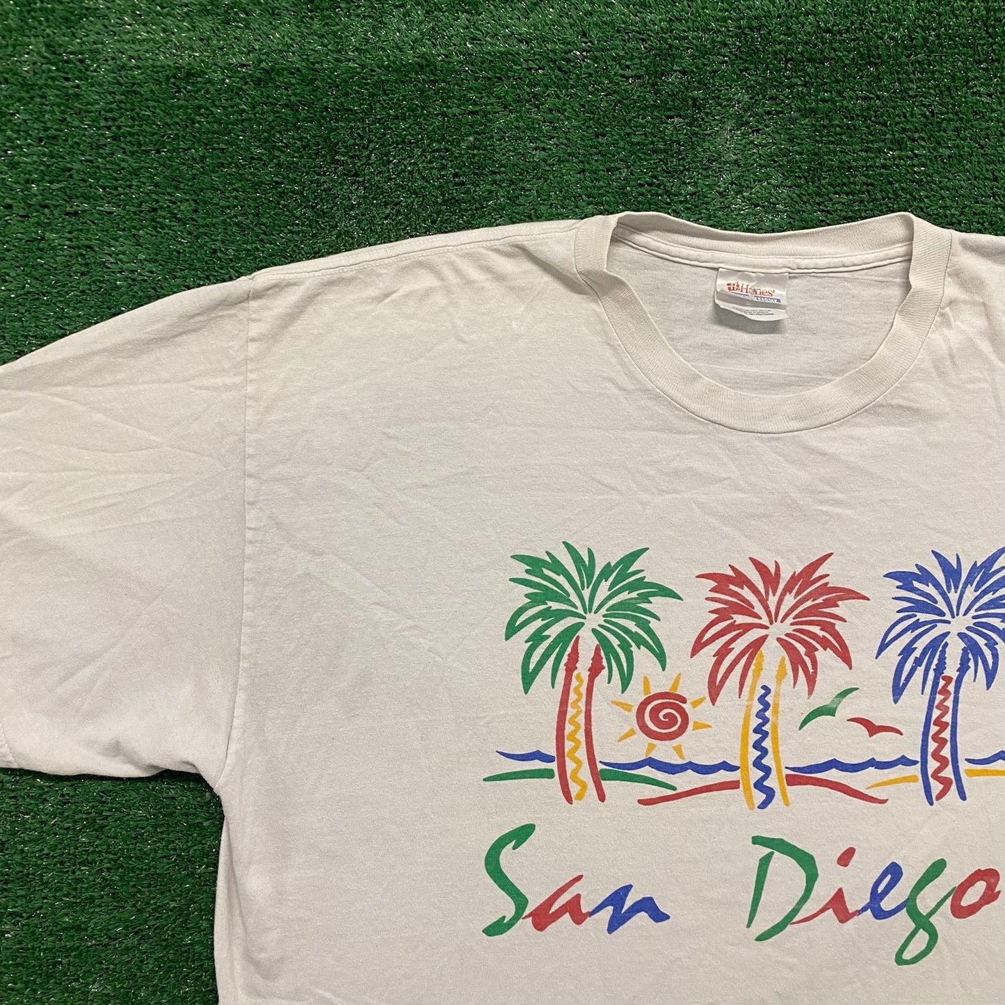 Vintage 90s San Diego Beach Essential Baggy Tourist Tee