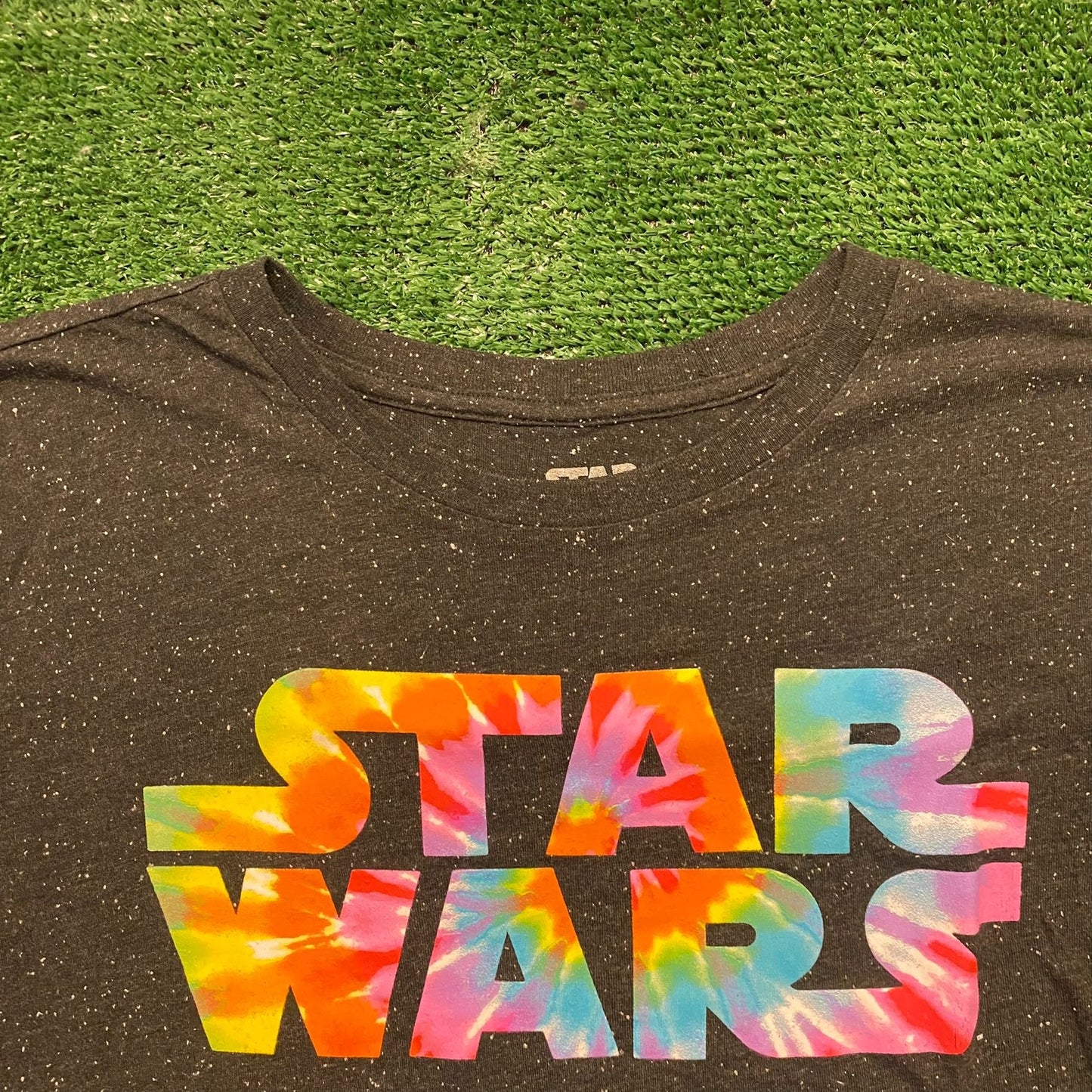Essential Star Wars Rainbow Spell Out Movie T-Shirt