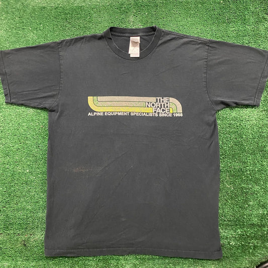 Vintage Y2K The North Face TNF Alpine Equip. Sun Faded Tee