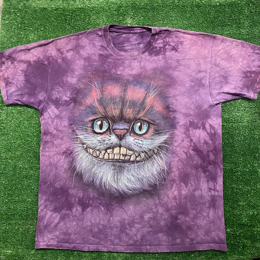 Vintage Y2K Alice in Wonderland Cheshire Cat Essential Tee