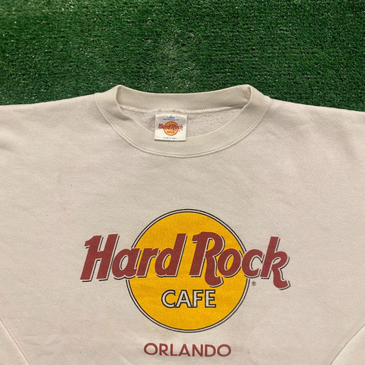 Hard Rock Cafe Orlando Vintage 90s Crewneck Sweatshirt