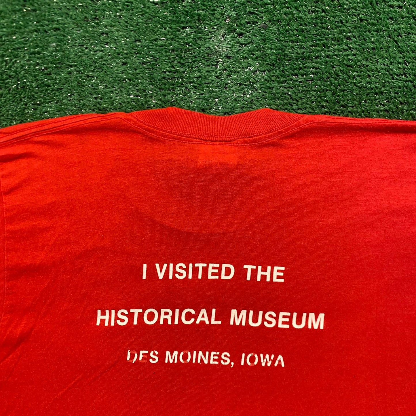 Vintage 80s Iowa History Museum Single Stitch T-Shirt