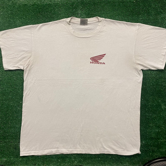 Vintage 80s Honda Factory Worker Single Stitch Cars Tee
