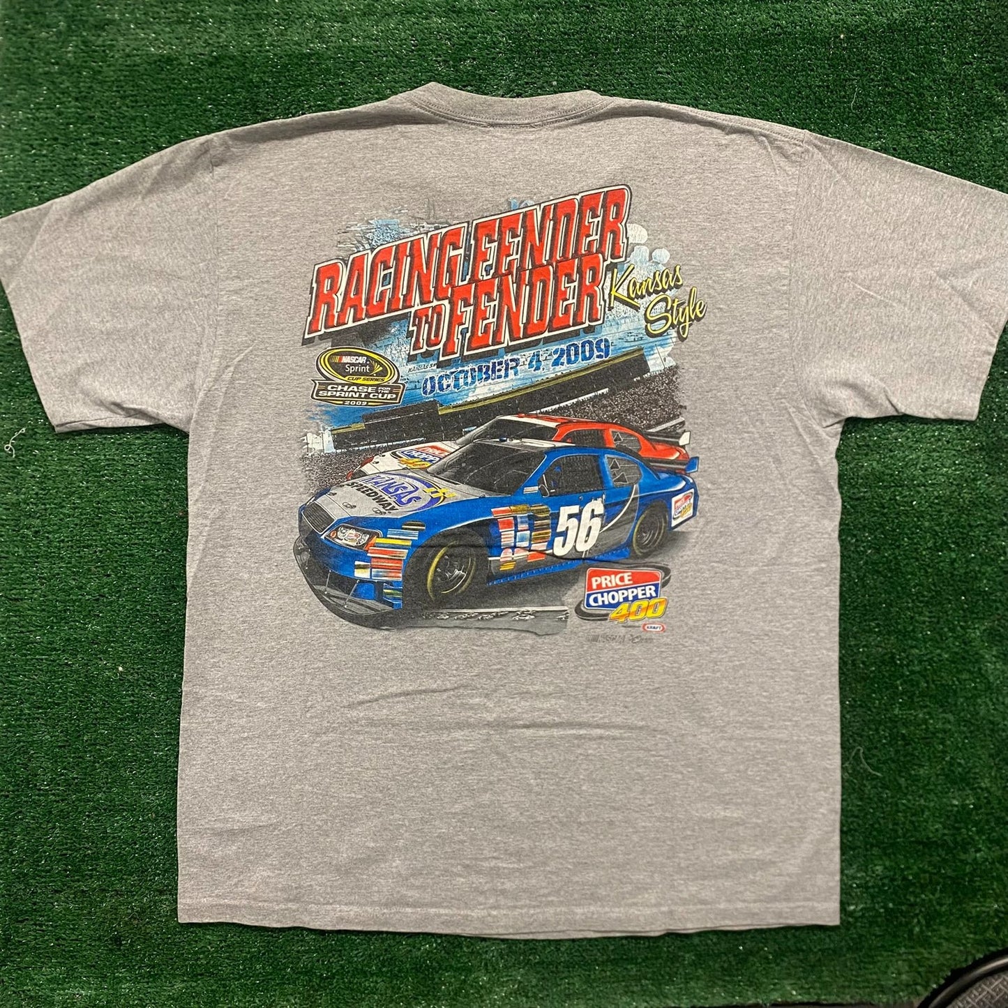 Vintage Y2K Kansas Speedway Shirt NASCAR Auto Racing Tee