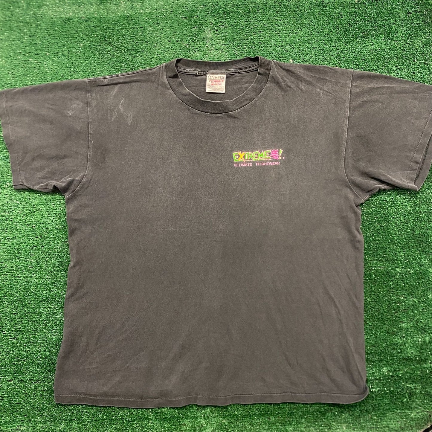 Vintage 90s Essential Sun Faded Stealth Bomber T-Shirt