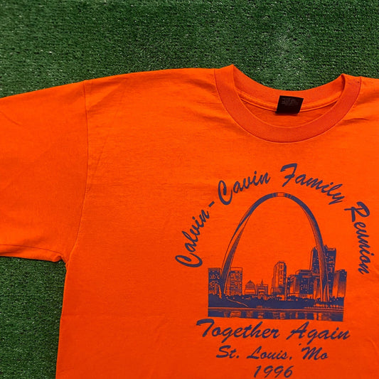 Vintage 90s St. Louis Family Reunion Single Stitch T-Shirt