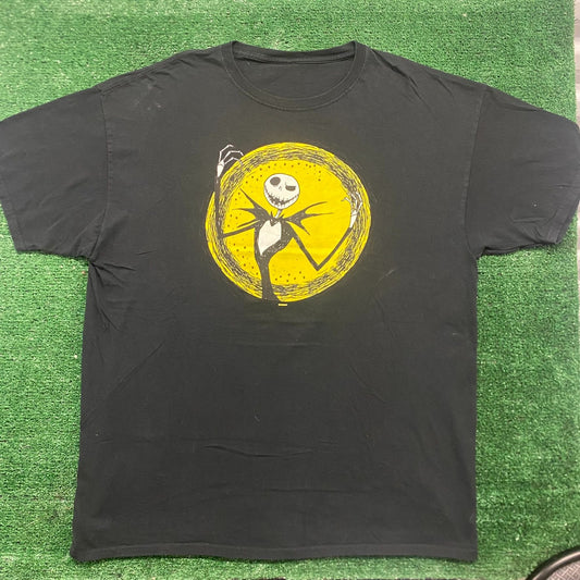 Vintage Y2K Jack Skellington Essential Goth Emo Movie Tee